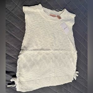 Willow+Root NWT Sweater Tank Sweater Vest XL